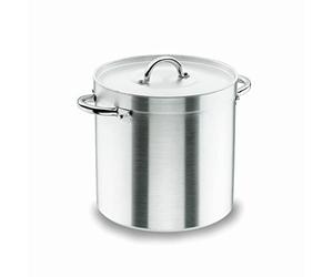 Lacor 20150 - Pot droit avec aluminium Couvercle Chef 50 cm