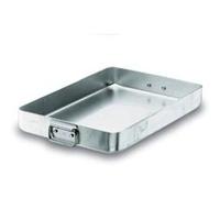 Lacor 20555A Plat à Rôtir 55 cm, Silver