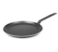 Lacor 23330 Crêpière Robust 30 cm Aluminium Anti Adhésive, Noir