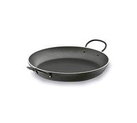 Lacor 23736 Plat Rond Robust 36 cm Aluminium Anti Adhésive, Noir