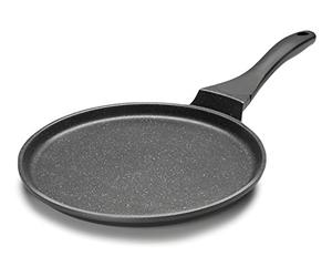 Lacor 24137 - 24136 - Pierre en aluminium noir Eco Crepe Maker | Ustensile professionnel durable; conçu pour un rendement optimal y nettoyage rapide et facile au lave-vaisselle