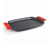 LACOR 24347 - Grille TitanFull Grill, Aluminium moulé, T antiadhésif... | Ustensile professionnel durable; conçu pour un rendement optimal y nettoyage rapide et facile au lave-vaisselle