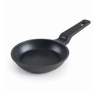 Lacor – Mini poêle 25163 – Aluminium 100% sans PFOA, antiadhésif bicouche, induction, Ø14×3 cm, noir