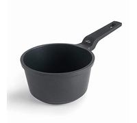 Lacor Mini casserole 25164 - aluminium sans PFOA, bicouche antiadhésive, induction, Ø14×8cm, noir