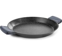 Lacor 25440 Poêle à paella avec poignées en silicone 42cm, fonte d'aluminium