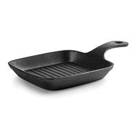 Lacor 25776 - Mini grill magma sans base, fonte, noir | Ustensile professionnel durable; conçu pour un rendement optimal y nettoyage rapide et facile au lave-vaisselle