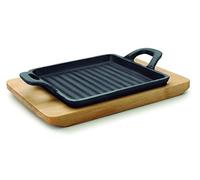 Lacor Mini‑gril carré Magma 19,5 x 14 x 1,7 cm