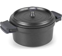 LACOR 25929 Marmite à rôti noir 28 cm, fonte aluminium