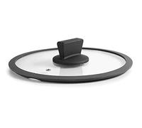 Lacor 27424 Couvercle en verre avec rebord en silicone, 24 cm