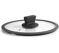 Lacor 27436 Couvercle en verre avec rebord en silicone, 36 cm