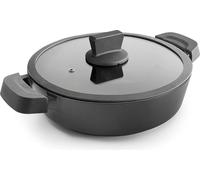 Lacor 27728 27728 Titanium Pro poêle à frire avec revêtement anti-adhésif, 28 cm, aluminium