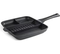 Lacor 27832 Titanium Pro poêle avec revêtement antiadhésif, 4 en 1, 32 x 26 cm, aluminium