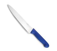 LACOR - 38311 - Couteau de cuisine Select, Couteau à viande rouge, Acier inoxydable, Coupe ferme et équilibrée, Manche TPV rouge ergonomique et antidérapant, 25 cm