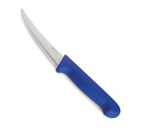 LACOR - 38313 - Couteau de cuisine Select, Couteau à poissons et fruits de mer, Acier inoxydable, Coupe ferme et équilibrée, Bleu Manche ergonomique et antidérapant en TPV, 25 cm