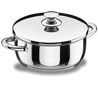 Lacor 40018 - LACOR, 40016, gratin avec Vitrocor Couvercle, acier