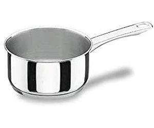 Lacor 40216 - Casserole droite Vitrocor 16 cm Acier inoxydable de qualité | Fabriqué en acier inoxydable de qualité alimentaire; haute résistance à la corrosion et usure quotidienne