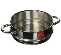 Lacor 40428 - Casserole à vapeur en acier inoxydable Vitrocor 28 cm