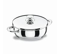 Lacor 40640 Vitrocor Plat Rond 40 cm, Argent Métallique