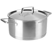 Lacor 45028 Foodie Faitout avec couvercle Acier Inoxydable Inox 28 cm