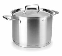 LACOR 45122 Foodie Marmite avec Couvercle Acier Inoxydable INOX 22 cm
