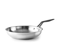 Lacor - 47320 - Poêle à frire Origin, acier inoxydable 18/10, fond diffuseur de chaleur sandwich, poignée en acier inoxydable revêtue PVD, allant à l’induction, lavable au lave-vaisselle, allant au four, Ø20cm