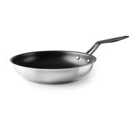 LACOR - 47426 - Poêle Origin Antiadhésive, 26 cm, Acier Inoxydable 18/10, Revêtement Quantanium, Sans PFOA, Distribution Uniforme de la Chaleur, Adapté à l’Induction