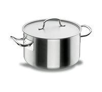 Lacor 50017 - Gratin haut avec Couvercle Chef Classic 16 cm en acier
