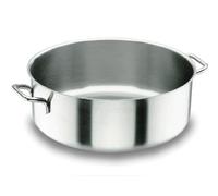 Lacor 50028W - gratin 28 cm, acier inoxydable Wagner Qualité | Fabriqué en acier inoxydable de qualité alimentaire; haute résistance à la corrosion et usure quotidienne