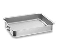 Lacor 50540 Plat à Rôtir 40 cm, Argent