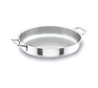 Lacor - 50628w - Poêle à paella en acier inoxydable Wagner sans couvercle