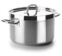 Lacor - 54021s - Gratin en acier inoxydable de 20 cm à haute couche non