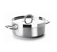Lacor Faitout 54040 Chef Luxe – Diamètre 40 cm – Acier inoxydable 18/10 – Céramique intérieure