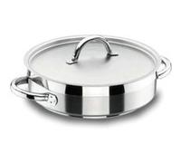 Lacor Plat rond 54636 avec couvercle Diamètre 36 cm Argenté