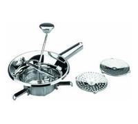 LACOR 60048 PRESSE PURÉE EN INOX 3 DISQUES DIAMÈTRE: 18 CM G