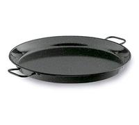 Lacor 60161 - Paella émaillée, noir, 60 cm Qualité Professionnelle