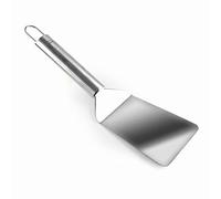 Lacor 60266 - spatule barbecue inclinée, acide en acier inoxydable, poignée | Fabriqué en acier inoxydable de qualité alimentaire; haute résistance à la corrosion et usure quotidienne