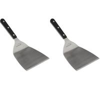 LACOR 60434 Spatule coudée spécial Grill, Noir, 27 X 12 cm (Lot de 2)