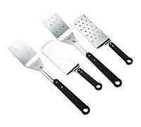 Lacor 60438 - Spatule perforée, poignée noire 35 cm.
