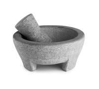 Lacor 60515.0-60515 - Mortier molcajete en granit naturel, Ø 20 cm, 8...