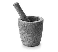 Lacor Mortier et pilon 60518 en granit gris 12 cm