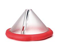 LACOR 60527 Coupe légumes dentée Plastique Rouge 8 cm