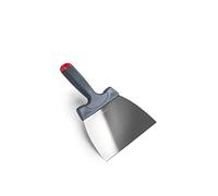 Lacor - 60533 - Spatule pour tempérer et tartiner le chocolat, Acier inoxydable, 16cm, Poignée ergonomique