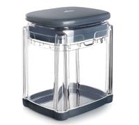 Lacor - 60540 - Coupe-Capot Manuel, PS et Acier Inoxydable, avec 3 Lames Interchangeables (10 x 10 Mm, 6 x 6 Mm et 8 Coins), Uniforme, Résistant et sans BPA