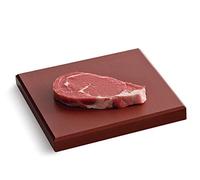 LACOR 60578 Tage de coupe boucher de grande épaisseur fabriqué en polyéthylène sans BPA, 50 x 50 x 4 cm, Marron