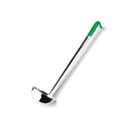 Lacor - 60658 - Select Pot, Acier inoxydable, Poignée antidérapante en PVC, Résistant et durable, Couleur verte, Idéal pour un usage intensif, 118 ml, 8 cm de diamètre