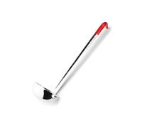 Lacor - 60659 - Bol Select, Acier inoxydable, Poignée antidérapante en PVC, Résistant et durable, Couleur rouge, Idéal pour un usage intensif, 148 ml, Diamètre 8,5 cm