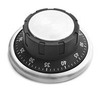 Lacor Minuteur de cuisine 60803 magnétique, acier inoxydable, noir