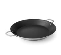 Lacor - 60839 - Plat Paella Induction, Poele Paella TriChef, Technologie TriLayer, Antiadhésif Quantanium, Poignées Inox, Induction, 7 Portions, Nettoyage Facile, ø 40 cm et Hauteur 6 cm