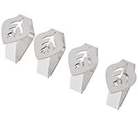 Lacor Pinces de fixation pour nappe Lot de 4 INOX