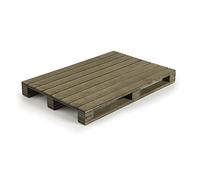 LACOR 61058 Mini Palette de Présentation Alimentaire, Bois | Ustensile professionnel durable; conçu pour un rendement optimal y nettoyage rapide et facile au lave-vaisselle